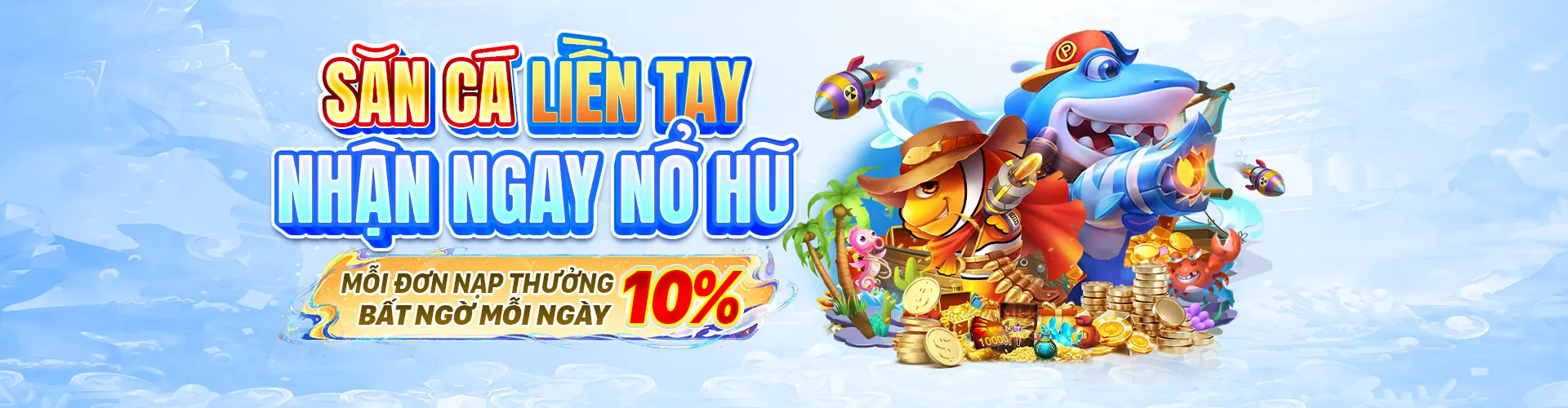 Thế giới bắn cá appev99 với đồ họa sống động và cá đa dạng